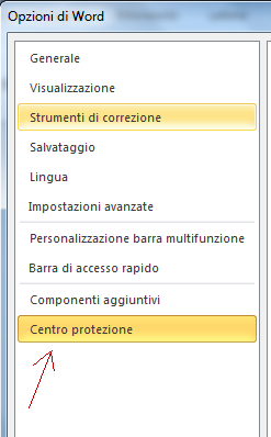 Errore aprendo un allegato di Outlook
