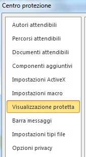 Errore aprendo un allegato di Outlook